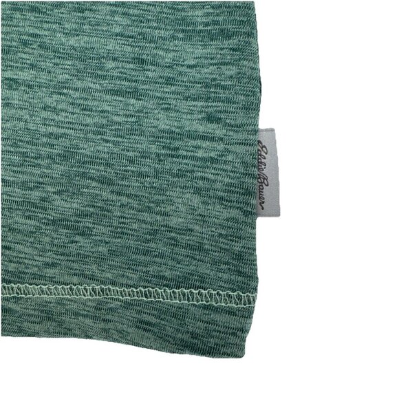 Eddie Bauer Running Shirt Green woman’s Medium Athletic Wear, Dri fit, wicking - Picture 4 of 7